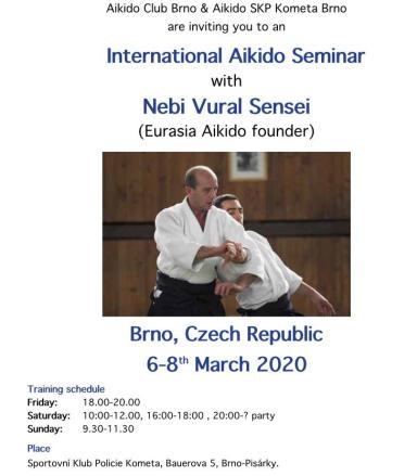 Aikido seminar poster