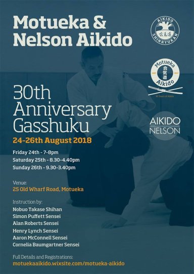 Aikido seminar poster