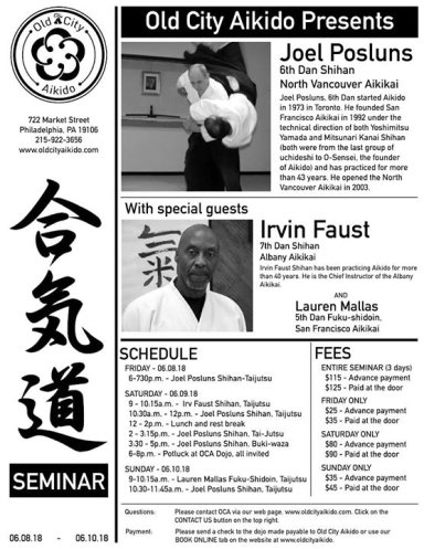 seminar poster