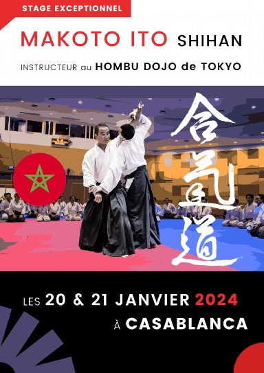 Aikido seminar poster