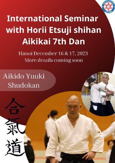 Aikido seminar poster