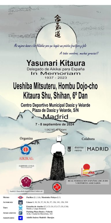 Aikido seminar poster