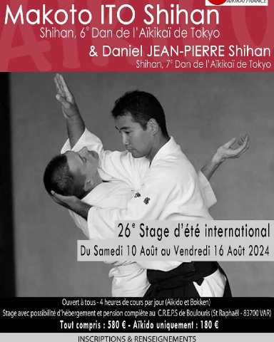 Aikido seminar poster