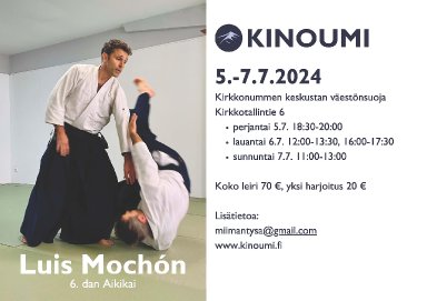 Aikido seminar poster