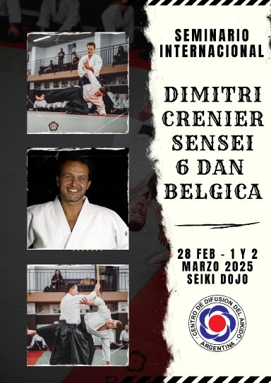 Aikido seminar poster