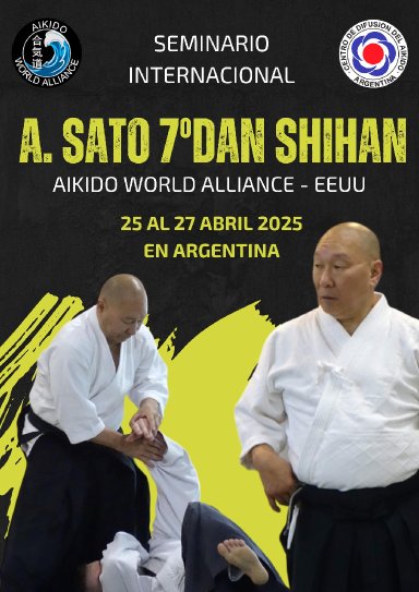 Aikido seminar poster