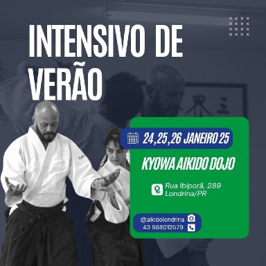 Aikido seminar poster