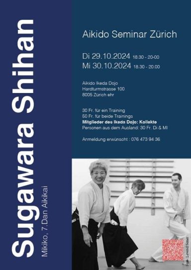 Aikido seminar poster