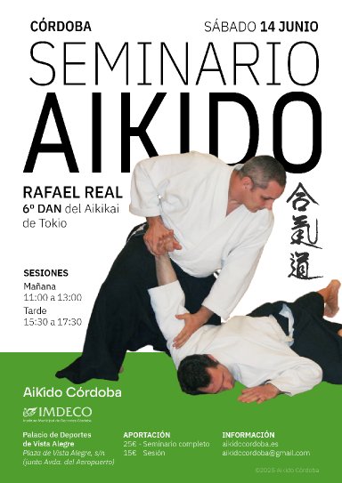 Aikido seminar poster