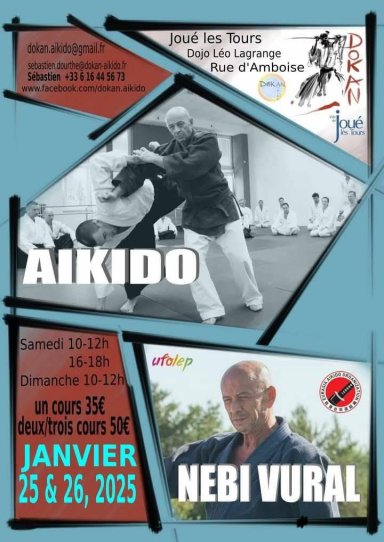 Aikido seminar poster