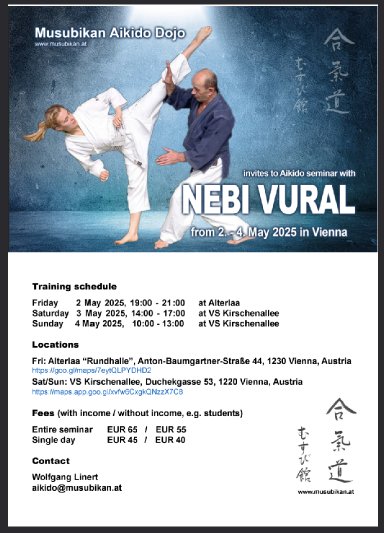 seminar poster