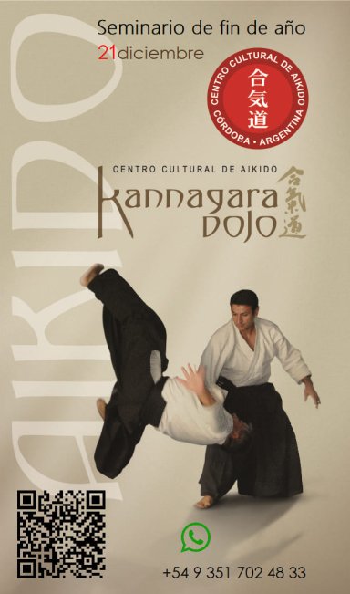 Aikido seminar poster