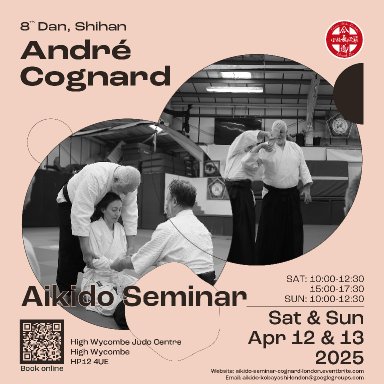 Aikido seminar poster