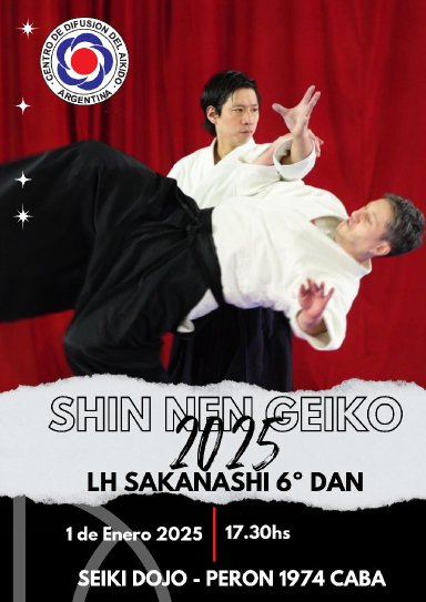 Aikido seminar poster