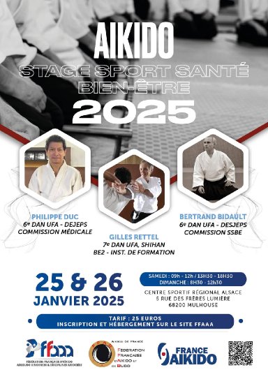 Aikido seminar poster