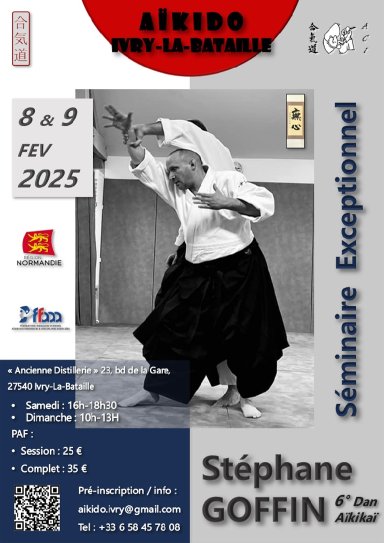 Aikido seminar poster