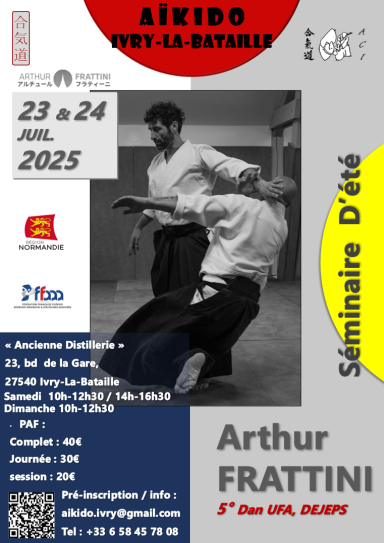 Aikido seminar poster