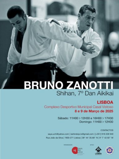 Aikido seminar poster