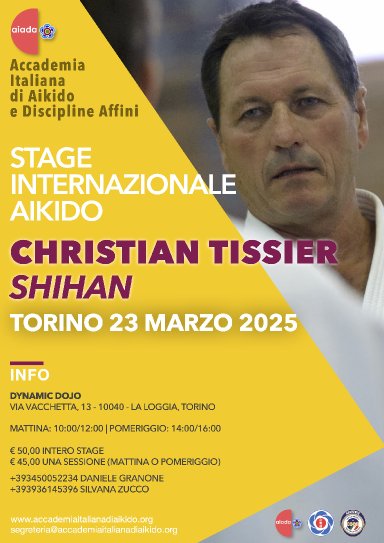 Aikido seminar poster