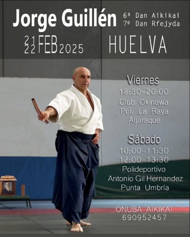 Aikido seminar poster