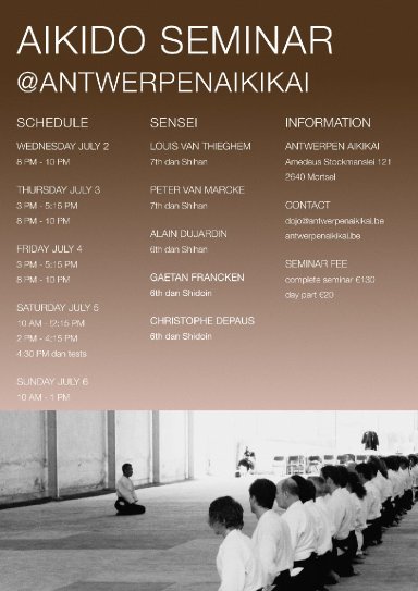 seminar poster