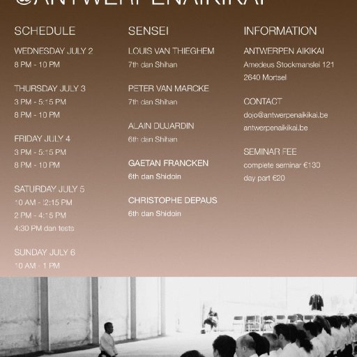 seminar poster