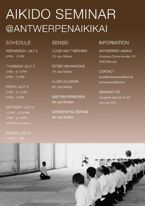 seminar poster