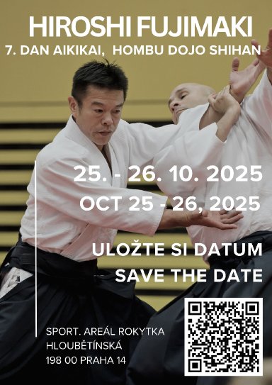 Aikido seminar poster