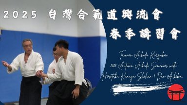 Aikido seminar poster