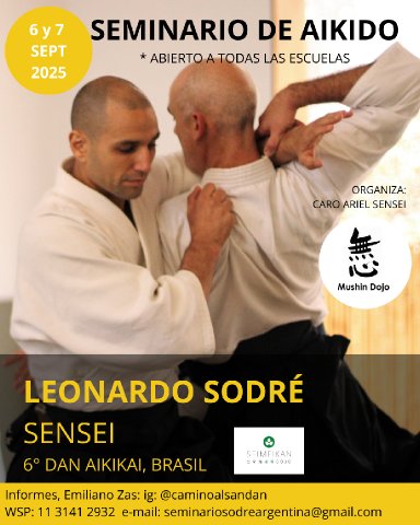 Aikido seminar poster