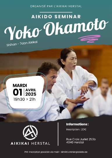 Aikido seminar poster