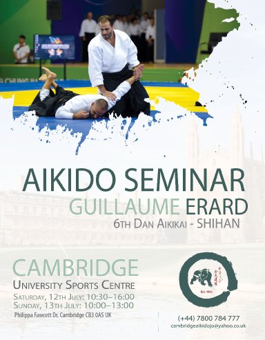 Aikido seminar poster