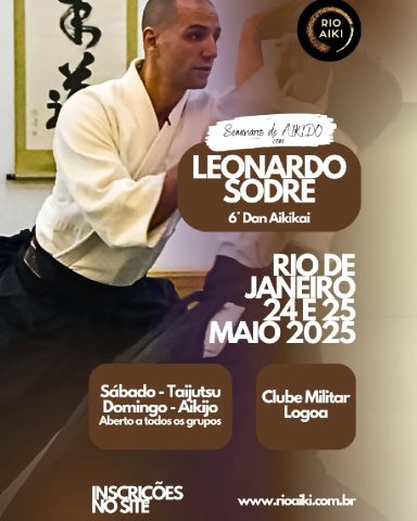 Aikido seminar poster