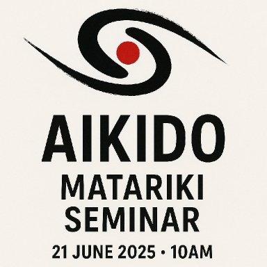 Aikido seminar poster