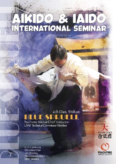 Aikido seminar poster