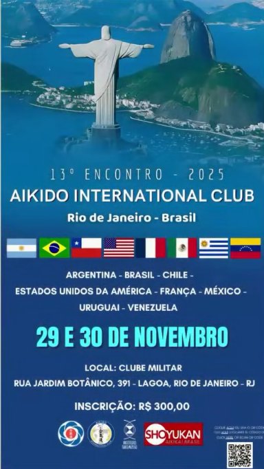 Aikido seminar poster