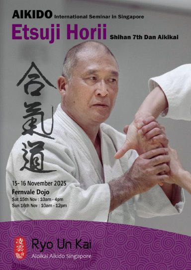 Aikido seminar poster