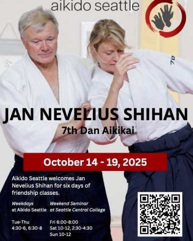 Aikido seminar poster