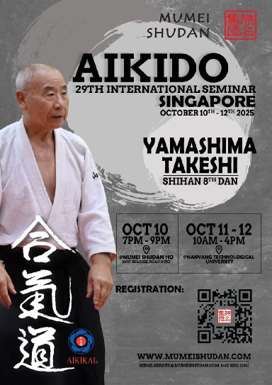 Aikido seminar poster