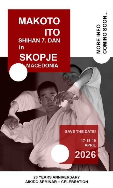 Aikido seminar poster