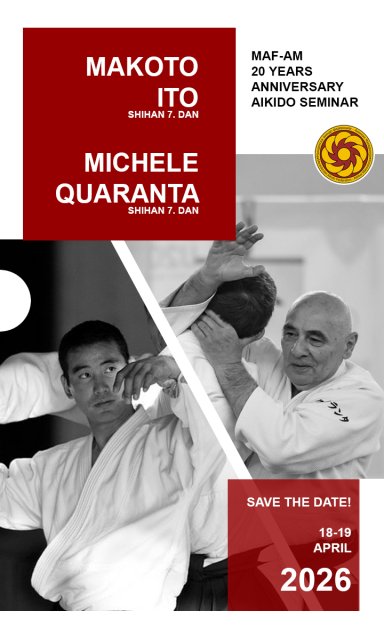 Aikido seminar poster