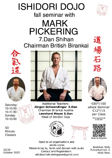 Aikido seminar poster
