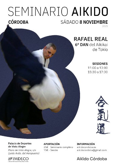 Aikido seminar poster
