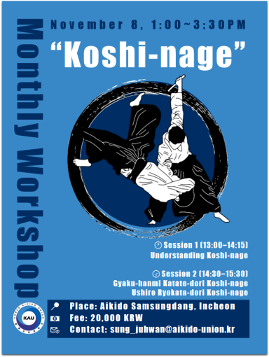 Aikido seminar poster