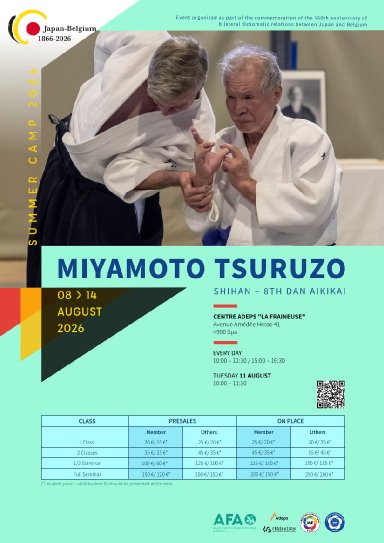 Aikido seminar poster