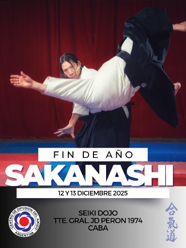Aikido seminar poster