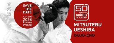 Aikido seminar poster