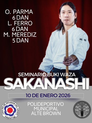 Aikido seminar poster