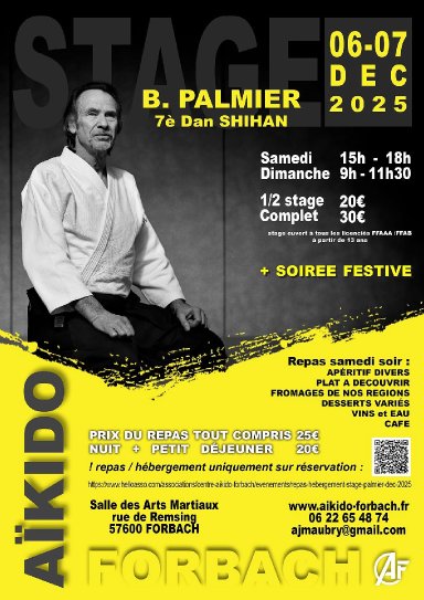 Aikido seminar poster