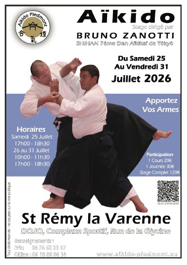 Aikido seminar poster